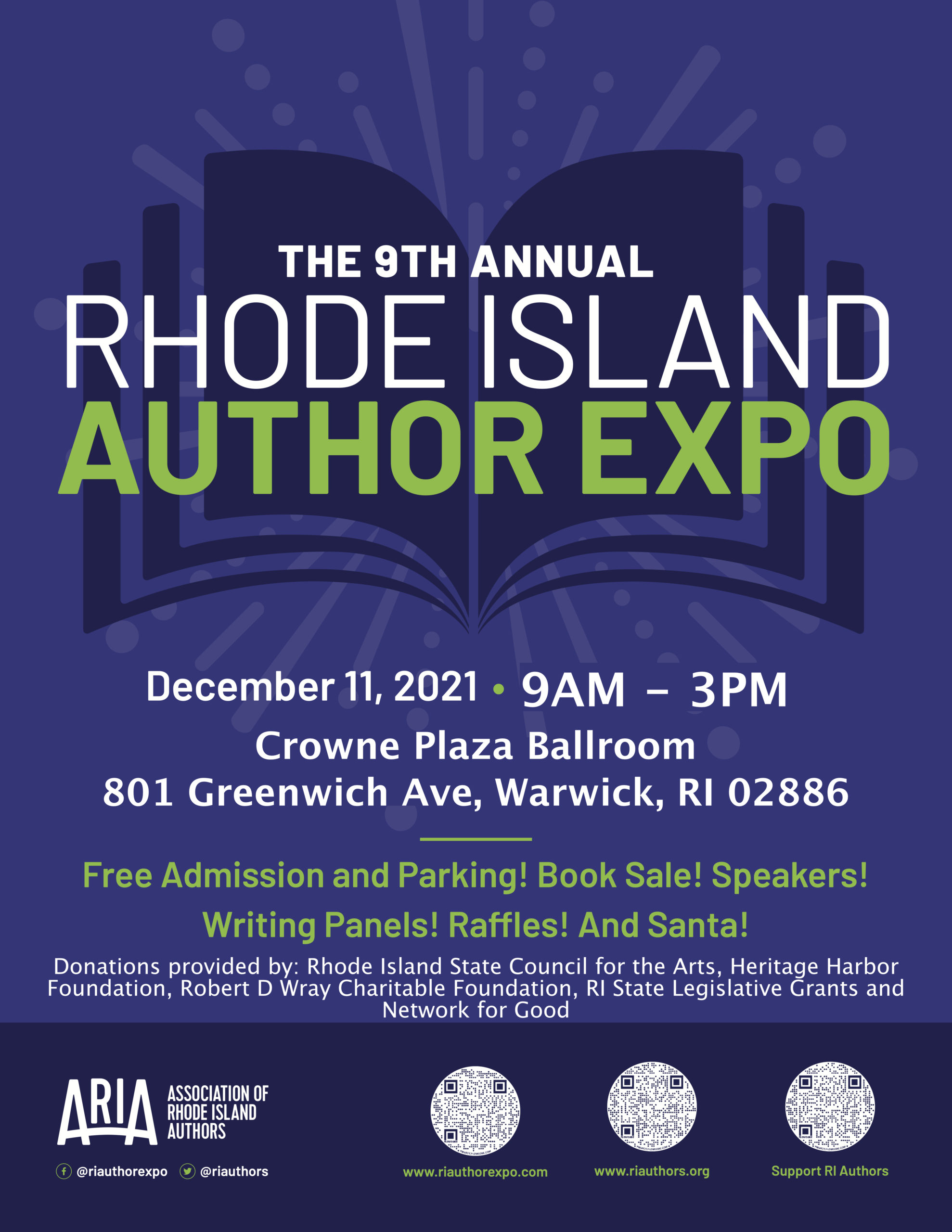 Event Rhode Island Author Expo 12112021 Association of Rhode